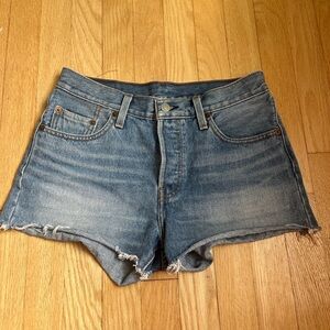 Levis 501 jean shorts